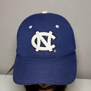 Zephyr university of North Carolina Blue Cap with White Logo